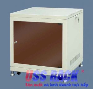 USS RACK 19'' 10U Cửa Mica 10UW550 