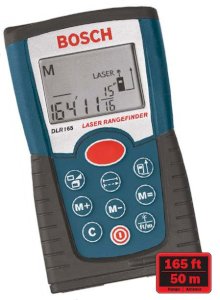 Bosch DLR165K Digital Laser Range Finder Kit