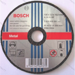 Đá cắt kim loại Bosch 180x3.0x22.2mm - 2608600272