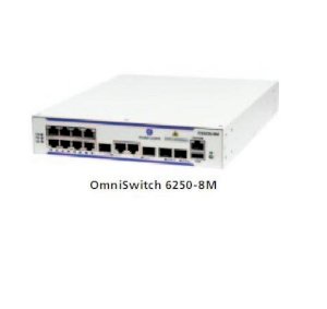 Alcatel-Lucent OmniSwitch Chassis 8 RJ-45 ports OS6250-8M 