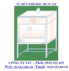 Tủ hút khí độc Việt Nam HL70-120