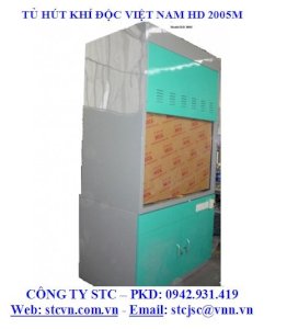 Tủ hút khí độc HD2005M