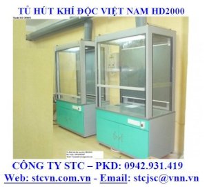Tủ hút khí độc Việt Nam HD2000