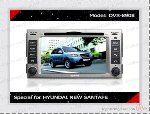 Đầu đĩa có màn hình DVD JENKA DVX-8908G HD GPS for HYUNDAI NEW SANTAFE