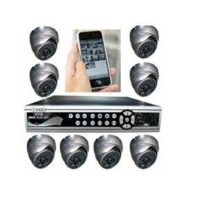 Bộ 8 camera giám sát và đầu ghi KTS VANTECH