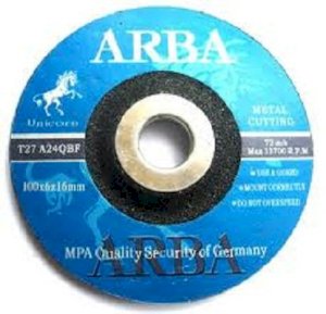 AP107 - Đá mài ARBA-VS 125 x 6 x 22.3 mm, mài thép, mài Inox 