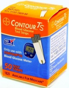 Que thử đường huyết Contour TS (25 que)