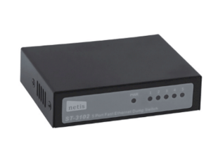 Netis ST-3102 5 Port Fast Ethernet Switch / Metal Case