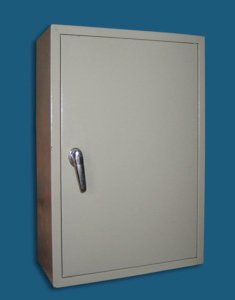 Vỏ tủ điện nổi sơn tĩnh điện khóa bật Phúc Anh PA-01 
