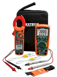 Ampe kìm Extech MA620-k và Bộ kit đồng hồ vạn năng 