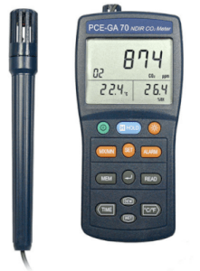 Máy đo khí CO2 nhiệt độ và độ ẩm PCE-GA 70