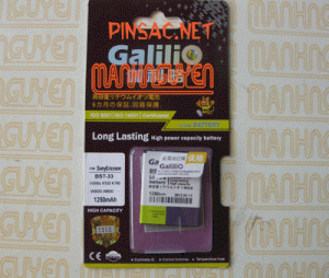 Pin Galilio cho Sony Ericsson M600i, W395, C702, G502, G700