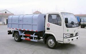 Xe chở chất thải thùng kín Dongfeng EQ1060TJ20D3 6.5 tấn