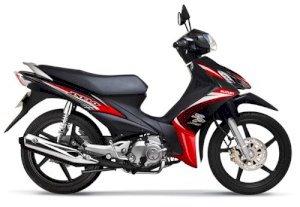 Suzuki Axelo 125 2014 ( Côn tự động - Đỏ đen )