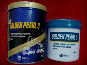Mỡ đa dụng GS GOLDEN PEARL 3 loại bao bì 3kgx6