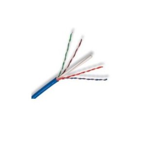 AMP Category 6 UTP Cable, 4-Pair, 23AWG, Solid, CM, 305m, Blue
