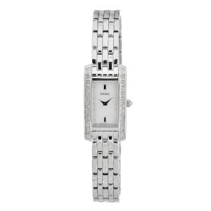 Seiko Women's SUJG53 Quartz Stainless Steel Mother-Of-Pearl Dial Watch