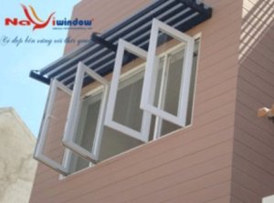 Cửa sổ 4 cánh mở quay ra ngoài Naviwindow NSQ01401