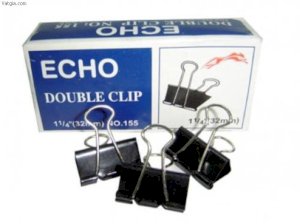 Kẹp bướm Double Clip 41mm (hộp 12 cái)