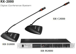 Bộ điều khiển trung tâm hội thảo KTS Restmoment RX-M2000