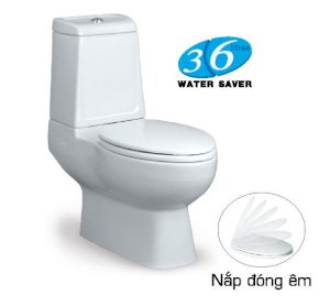 Bàn cầu 2 khối Selena Dual K-2786X