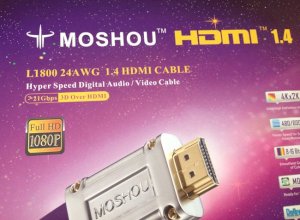 Cáp HDMI 1m Moshou L1800