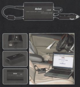 Adapter laptop đa năng dùng trên xe hơi Meind