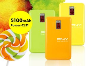 Sạc pin dự phòng Power Bank PNY Power CL51 New 5100mAh