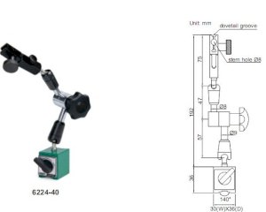 Đế từ loại nhỏ Insize 6224-40