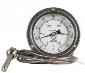 Đồng hồ đo nhiệt dạng dây Hawk Gauge H19