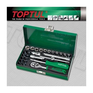 Bộ tô vít 1/4" 27 chi tiết Toptul GCAD2701