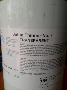 Dung môi Jotun Thinner No 7 5L