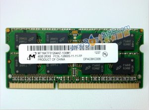 Micron DDR3 4GB PC3L-12800s bus 1600MHz