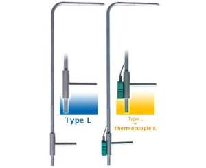 Ống pitot type L Kimo TPL-08-1250-T