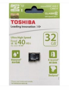 Toshiba Micro SDHC UHS-I 40MB/s 32GB (Class 10)