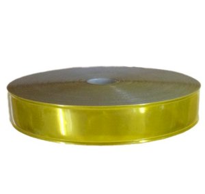 Dây phản quang nhựa bản 2.5cm màu vàng VPQ-VN-10