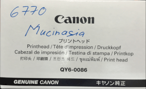 Đầu phun máy in Canon IX6770