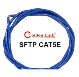 Cáp mạng Golden Link SFTP Cat 5e màu xanh dương