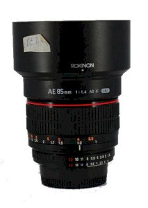 Lens Rokinon AE 85mm F1.4 AS IF UMC  for Nikon