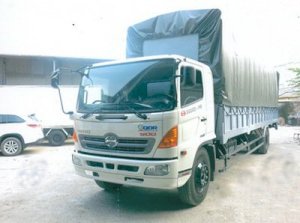 Xe tải chở moto xe máy nâng hạ 2 tầng Hino FG8JPSU, tổng tải 14.450kg