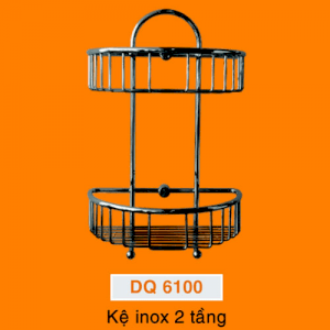 Kệ Inox 2 tầng Đình Quốc DQ 6100