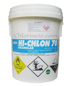 Chlorine Hi Chlon 70% (Chlorine Nhật Bản) (45 kg/ thùng)