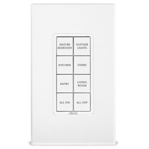 Insteon 2401BT50 Popular 50-Button Set for Keypad - White