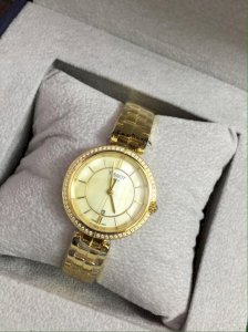 Đồng hồ Tissot nữ vàng 2 kim DH12