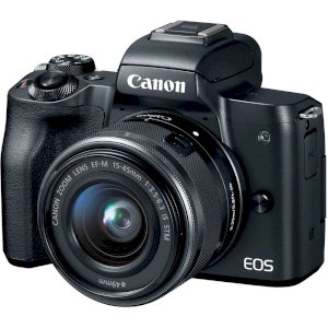 Canon EOS M50 + Kit 15-45 (Black)