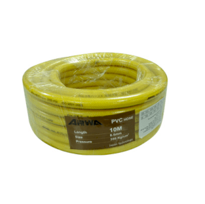 Dây phun áp lực PVC màu vàng chanh ARWA AW.154 cuộn 15M