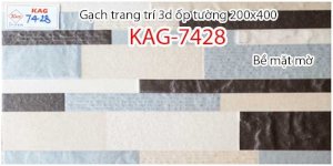 Gạch trang trí sân vườn Kiến An Gia KAG-7428 20x40cm