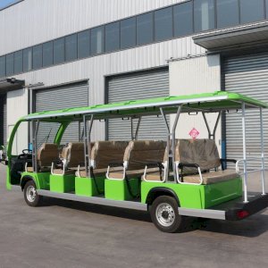 Xe ô tô điện dạng buýt 17 chỗ ngồi ZHONGYI GD6-A17