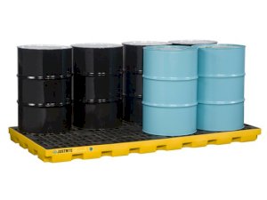 Khay/Pallet chống tràn chứa 8 thùng phi Justrite 28660