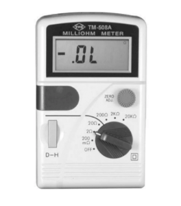 Máy đo điện trở thấp Tenmars TM-508A
